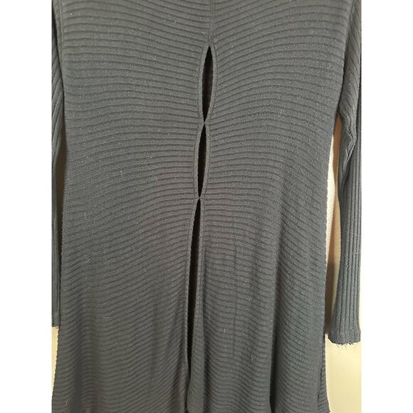 We The Free Long Sleeve 'Lovers Rib Thermal' Tunic Open Back Cowl Neck Size S - Picture 5 of 7